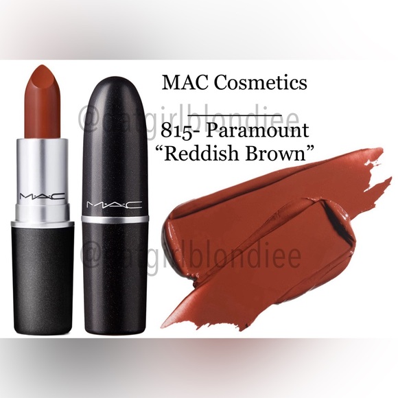 MAC Cosmetics Other - MAC Cosmetics: Satin Lipstick (815-Paramount)